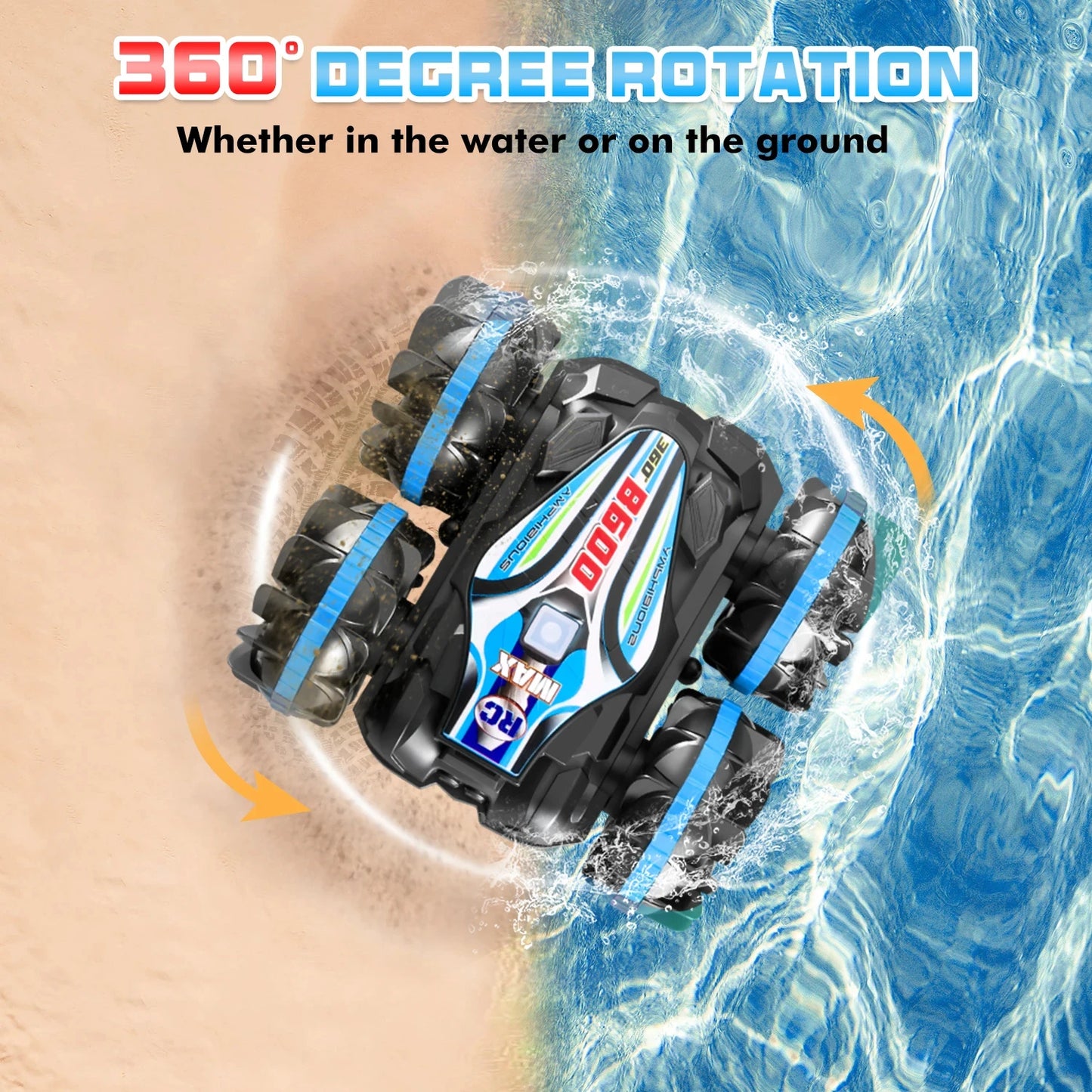 AquaDrift RC – Conquer Land & Water!