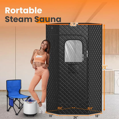 Portable Large Home Steam Sauna !